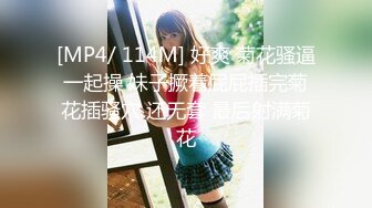 [MP4/ 114M] 好爽 菊花骚逼一起操 妹子撅着屁屁插完菊花插骚穴 还无套 最后射满菊花