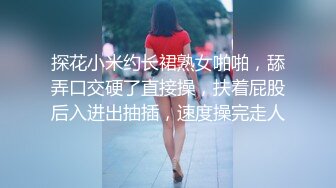 探花小米约长裙熟女啪啪，舔弄口交硬了直接操，扶着屁股后入进出抽插，速度操完走人