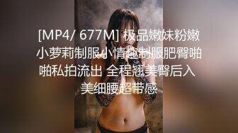 [MP4/ 677M] 极品嫩妹粉嫩小萝莉制服小情趣制服肥臀啪啪私拍流出 全程翘美臀后入 美细腰超带感