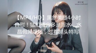 【MP4/HD】黑丝美腿4小时自慰！猛扣骚穴多是淫水，水晶假屌爆插，怼着镜头特写