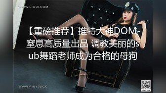 【重磅推荐】推特大神DOM-窒息高质量出品 调教美丽的sub舞蹈老师成为合格的母狗