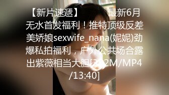 【新片速遞】⚫️⚫️最新6月无水首发福利！推特顶级反差美娇娘sexwife_nana(妮妮)劲爆私拍福利，户外公共场合露出紫薇相当大胆[352M/MP4/13:40]