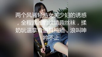 两个风骚轻熟女美少妇的诱惑，全程露脸豹纹情趣丝袜，揉奶玩逼拿着道具抽插，浪叫呻吟不止