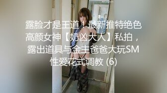 露脸才是王道！最新推特绝色高颜女神【奶凶大人】私拍，露出道具与金主爸爸大玩SM性爱花式调教 (6)