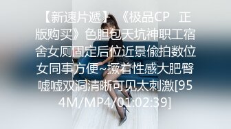 【新速片遞】 《极品CP⚡正版购买》色胆包天坑神职工宿舍女厕固定后位近景偸拍数位女同事方便~撅着性感大肥臀嘘嘘双洞清晰可见太刺激[954M/MP4/01:02:39]