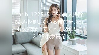 carib_122515-054美人掃除婦が小便している僕のチンコも大掃除してくれた2015-12-25小泉真希