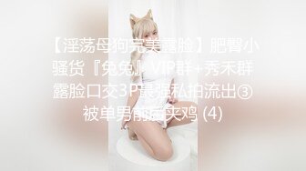 【淫荡母狗完美露脸】肥臀小骚货『兔兔』VIP群+秀禾群露脸口交3P最强私拍流出③被单男前后夹鸡 (4)