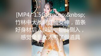 [MP4/ 1.5G]&nbsp;&nbsp;竹林中大战网红脸女神，苗条好身材后入操逼，掰腿侧入，感觉像是女人带了假道具