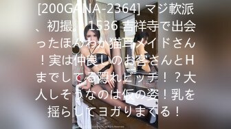 [200GANA-2364] マジ軟派、初撮。 1536 吉祥寺で出会ったほんわか猫耳メイドさん！実は仲良しのお客さんとHまでしてる隠れビッチ！？大人しそうなのは仮の姿！乳を揺らしてヨガりまくる！