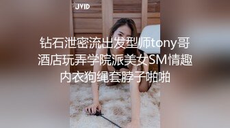 钻石泄密流出发型师tony哥酒店玩弄学院派美女SM情趣内衣狗绳套脖子啪啪