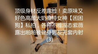 顶级身材反差露脸！卖原味又好色高颜大奶推特女神【困困狗】私拍，各种不雅淫态紫薇露出啪啪被健身男友无套内射 (3)