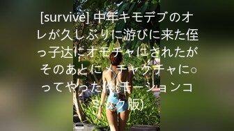 [survive] 中年キモデブのオレが久しぶりに游びに来た侄っ子达にオモチャにされたが そのあとにメチャクチャに○ってやった件(モーションコミック版)