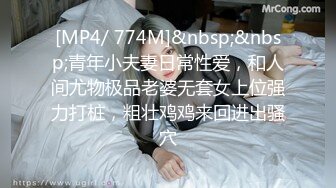 [MP4/ 774M]&nbsp;&nbsp;青年小夫妻日常性爱，和人间尤物极品老婆无套女上位强力打桩，粗壮鸡鸡来回进出骚穴