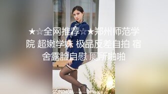 ★☆全网推荐☆★郑州师范学院 超嫩学妹 极品反差自拍 宿舍露脸自慰 厕所啪啪