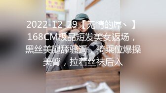 2022-12-29【无情的屌丶】168CM极品短发美女返场，黑丝美腿舔骚逼，骑乘位爆操美臀，拉着丝袜后入