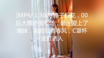 [MP4/ 1.36G] 锤子探花，00后大圈外围专场，最近爱上了嫩妹，高颜值青春风，C罩杯坚挺诱人