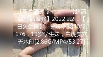 【新片速遞 】 ♈ ♈ ♈ 【超清4K画质增强】2022.2.2，【日久生情】，分辨率3840*2176，19岁学生妹，白虎美穴无水印[2.86G/MP4/53:27]