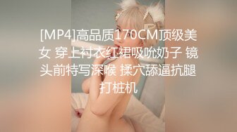 [MP4]高品质170CM顶级美女 穿上衬衣红裙吸吮奶子 镜头前特写深喉 揉穴舔逼抗腿打桩机