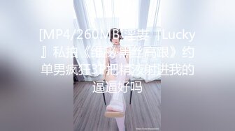 [MP4/260MB]淫妻『Lucky』私拍《维秘·黑丝高跟》约单男疯狂3P把精液射进我的逼逼好吗