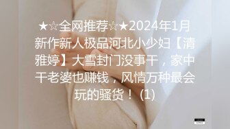 ★☆全网推荐☆★2024年1月新作新人极品河北小少妇【清雅婷】大雪封门没事干，家中干老婆也赚钱，风情万种最会玩的骚货！ (1)