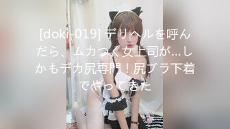 [doki-019] デリヘルを呼んだら、ムカつく女上司が…しかもデカ尻専門！尻ブラ下着でやってきた