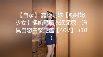 【自录】 露脸萌妹【粉嫩嫩少女】揉奶骚舞洗澡尿尿，道具自慰白浆泛滥【40V】  (10)