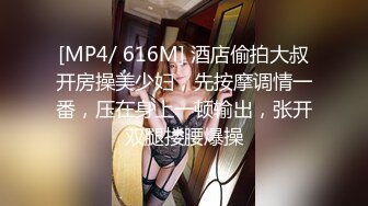 [MP4/ 616M] 酒店偷拍大叔开房操美少妇，先按摩调情一番，压在身上一顿输出，张开双腿搂腰爆操